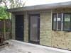 4.5m x 2.5m Pent divided to use as an office and store room